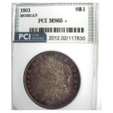 1921 Morgan PCI MS65+ Great Color