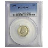 1960 Dime PCGS PR67
