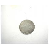 1853 20 Centavos Chile KM 125