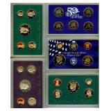 1982-2001 10 Proof Sets