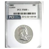 1962 Franklin PR69+ CAM LISTS $750 IN 69 CAM