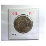 1919 Florin XF+ Great Britain