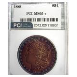 1885 Morgan PCI MS65+ Amazing Color
