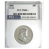 1962 Franklin PR68+ DCAM LISTS $2200