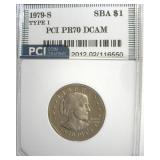 1979-S T1 Susan B Anthony PCI PR70 DCAM