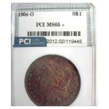 1904-O Morgan PCI MS65+ Great Color