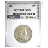 1961 Franklin PR69 DCAM LISTS $27000
