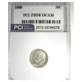 1960 Dime PR70 DCAM LISTS $650 IN 69 DC