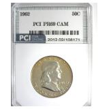 1962 Franklin PR69 Cameo LISTS $750