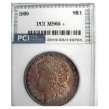 1896 Morgan PCI MS65+ Excellent Color