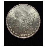 1887 Morgan UNC