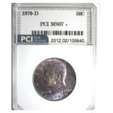 1970-D Kennedy MS67+ LISTS $20000