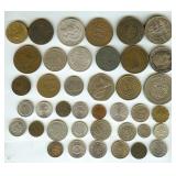 40pc Old World Coins Some Better Dates