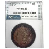 1885-O Morgan PCI MS65+ Nice Toning