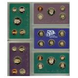 1989-2005 10 Proof Sets