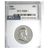 1962 Franklin PR69+ CAM LISTS $750 IN 69 CAM