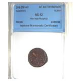 253-268 AD Gallienus MS62 Ancient Rome