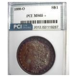 1888-O Morgan MS65+ LISTS $700