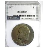1977 Ike MS67+ LISTS $5500