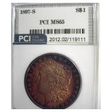 1897-S Morgan MS65 LISTS $600