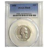 1956 Quarter PCGS PR68