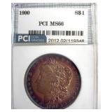 1900 Morgan MS66 LISTS $575