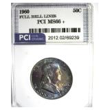 1960 Franklin MS66+ FBL LISTS $4000