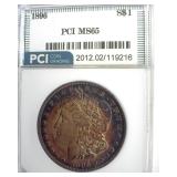 1896 Morgan PCI MS65 Incredible Color