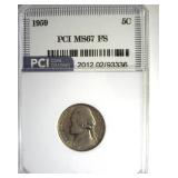 1959 Nickel MS67 FS LISTS $4750