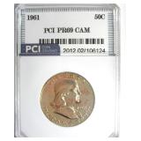1961 Franklin PR69 Cameo LISTS $2250