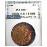 1890 Morgan MS65+ LISTS $2200
