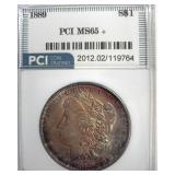 1889 Morgan MS65+ LISTS $475