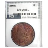 1900-S Morgan MS65+ LISTS $2000