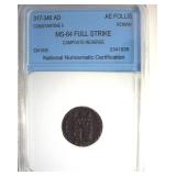 317-340 AD Constantine II MS64 Full Stk Rome