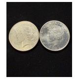 1922, 1926-S Peace BU