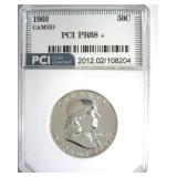 1962 Franklin PR68+ Cameo LISTS $300