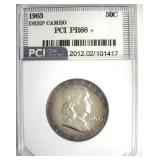 1963 Franklin PR68+ DCAM LISTS $2750