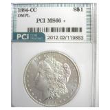 1884-CC Morgan MS66+ DMPL LISTS $7500