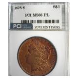 1878-S Morgan MS66 PL LISTS $2750