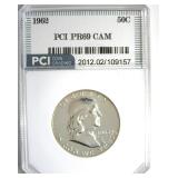 1962 Franklin PR69 Cameo LISTS $750