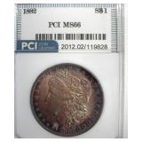 1882 Morgan MS66 LISTS $1200