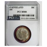 1936 50c Cleveland MS66 LISTS $250