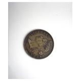 1894 50 Cents About UNC British Honduras