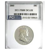 1962 Franklin PR69 DCAM LISTS $3850
