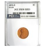 1975-S Cent PCI PR70 DCAM RD
