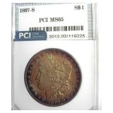1897-S Morgan MS65 LISTS $600