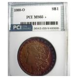 1888-O Morgan MS65+ LISTS $700