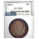 1883-O Morgan PCI MS65 Fantastic Color