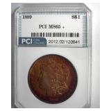 1889 Morgan MS65+ LISTS $475