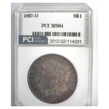 1897-O Morgan MS64 LISTS $12500
